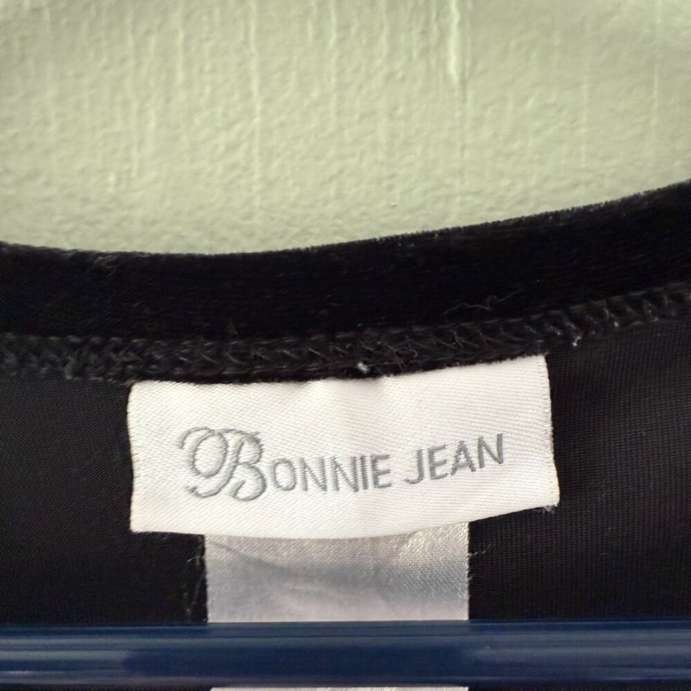 Girl's Bonnie Jean size 4 velvet and Purple toole dress. - Picture 2 of 3